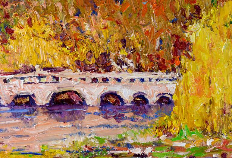 Original Expressionism Landscape Painting by Suren Nersisyan