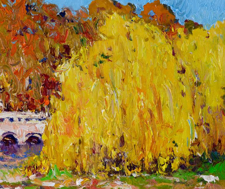 Original Expressionism Landscape Painting by Suren Nersisyan