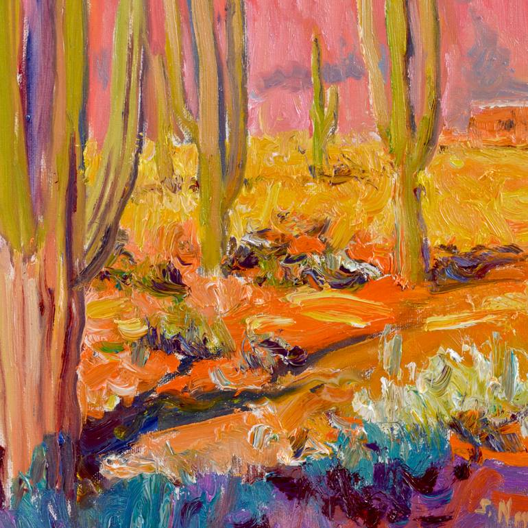 Original Expressionism Landscape Painting by Suren Nersisyan