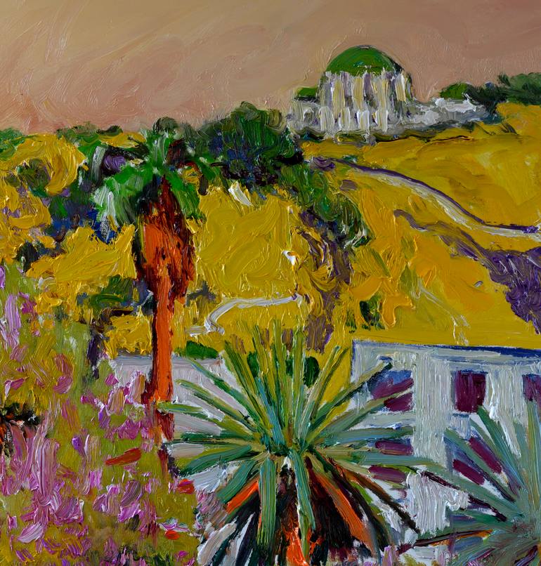 Original Expressionism Landscape Painting by Suren Nersisyan