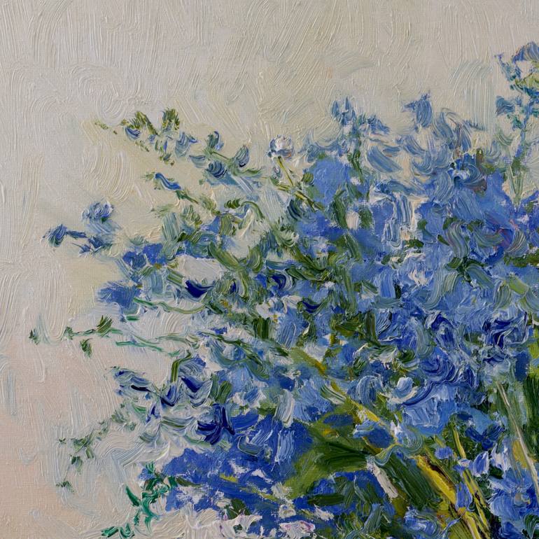 Original Impressionism Floral Painting by Suren Nersisyan