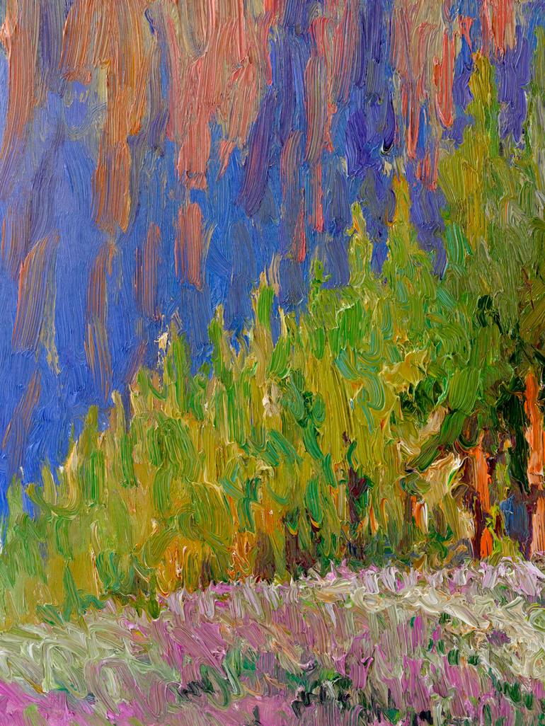 Original Expressionism Landscape Painting by Suren Nersisyan