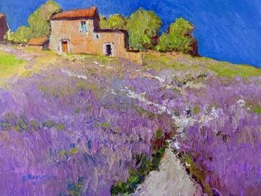 Original Impressionism Landscape Painting by Suren Nersisyan