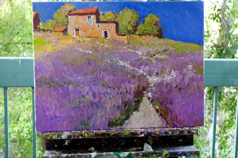 Original Impressionism Landscape Painting by Suren Nersisyan