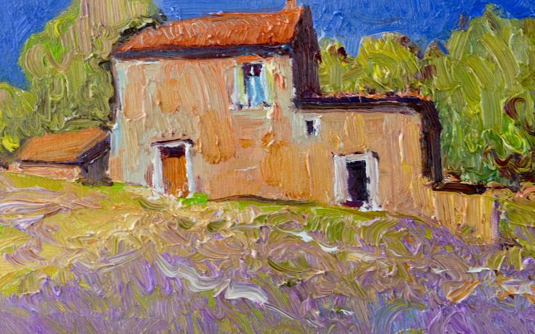 Original Impressionism Landscape Painting by Suren Nersisyan