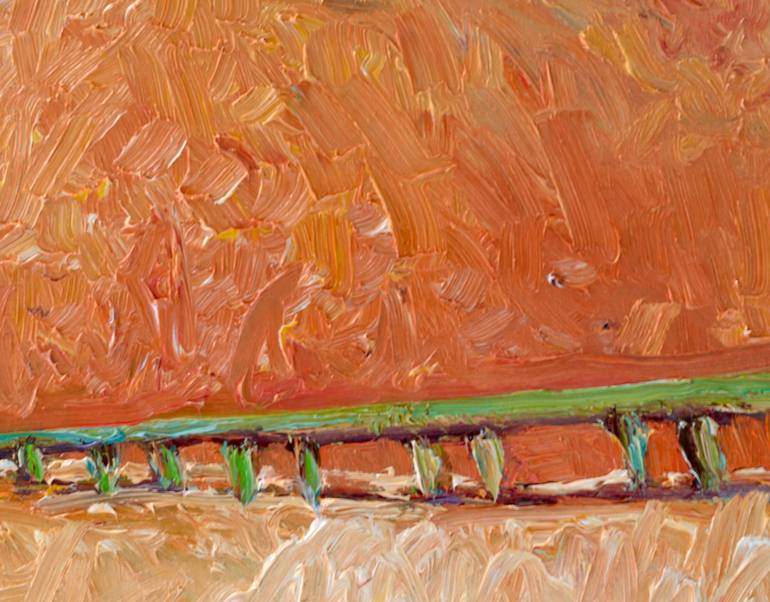 Original Expressionism Landscape Painting by Suren Nersisyan