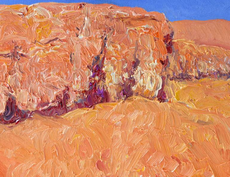 Original Expressionism Landscape Painting by Suren Nersisyan