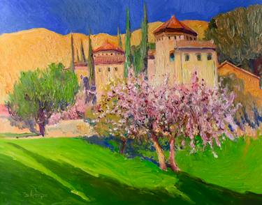 Original Impressionism Landscape Paintings by Suren Nersisyan