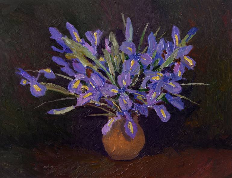 Print of Impressionism Still Life Paintings by Suren Nersisyan