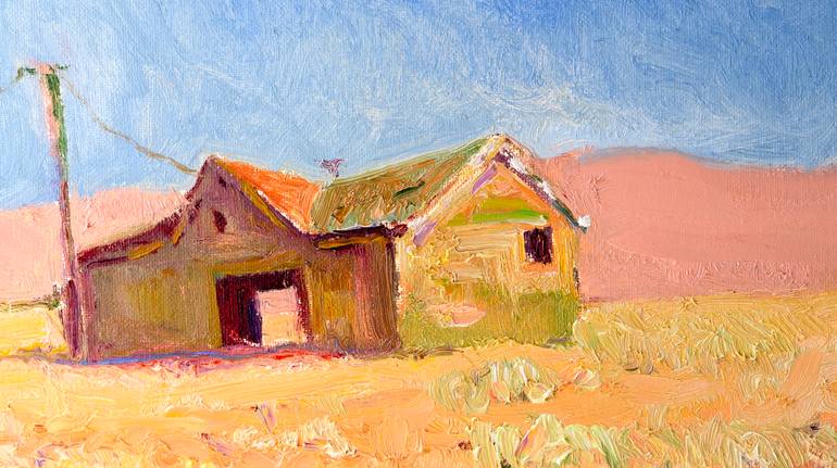 Original Impressionism Landscape Painting by Suren Nersisyan