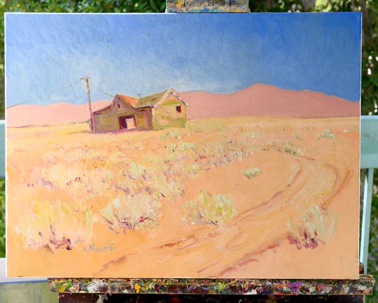 Original Impressionism Landscape Painting by Suren Nersisyan