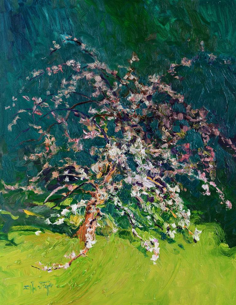 Print of Impressionism Landscape Paintings by Suren Nersisyan