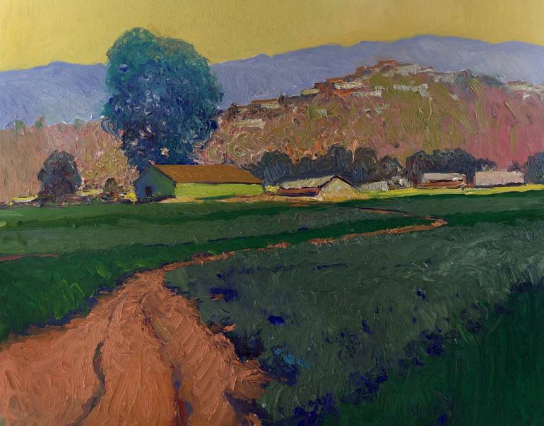 Print of Impressionism Landscape Paintings by Suren Nersisyan