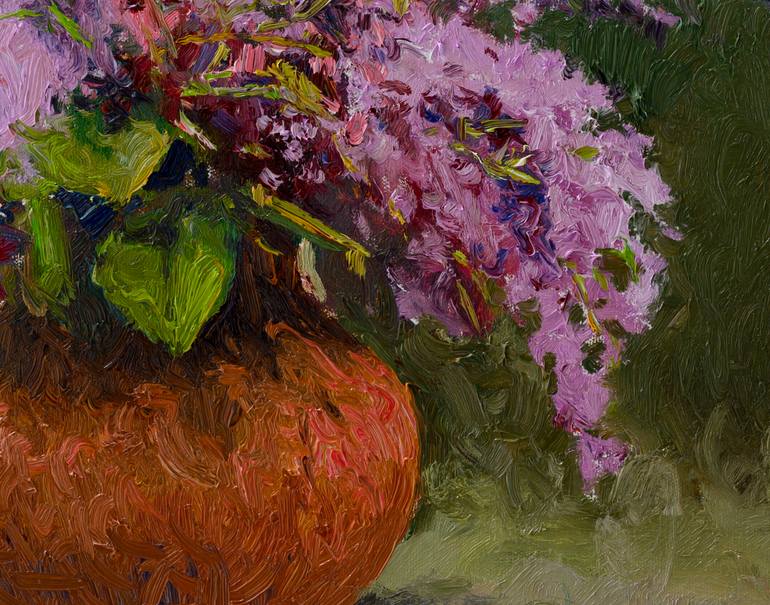 Original Impressionism Still Life Painting by Suren Nersisyan