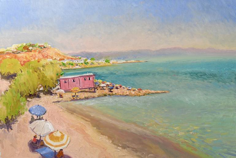 Print of Expressionism Seascape Paintings by Suren Nersisyan