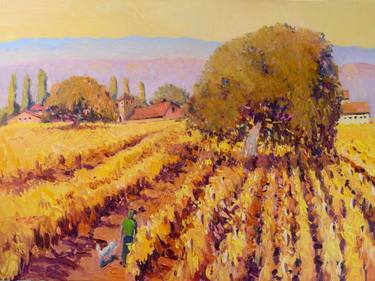 Original Impressionism Landscape Paintings by Suren Nersisyan