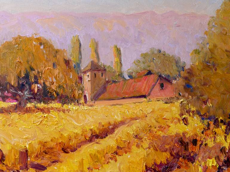 Original Impressionism Landscape Painting by Suren Nersisyan