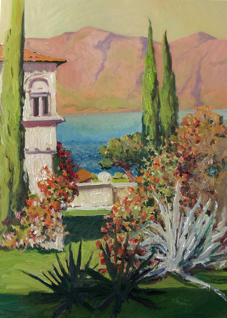 Print of Impressionism Landscape Paintings by Suren Nersisyan