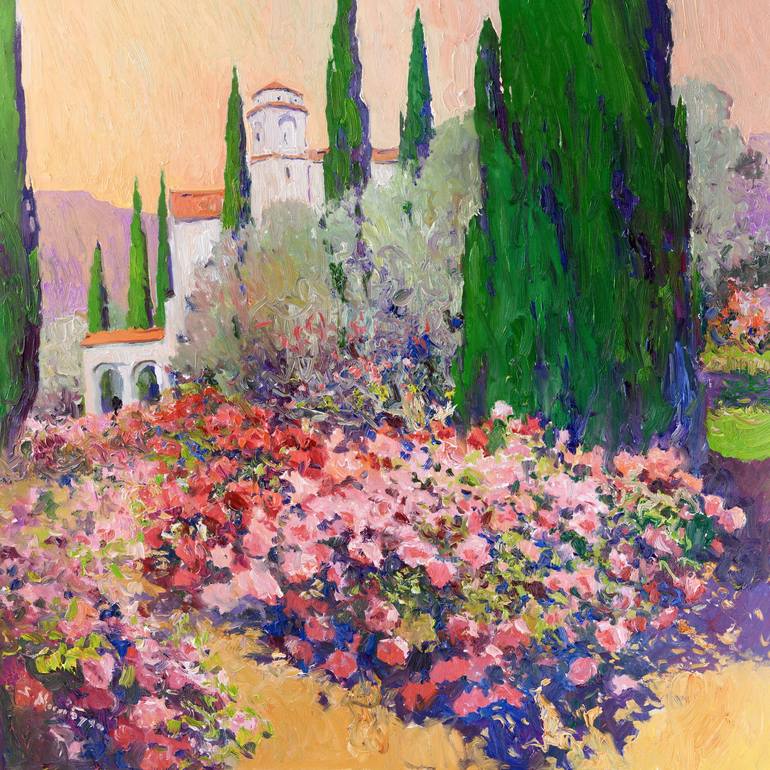 Print of Expressionism Landscape Paintings by Suren Nersisyan