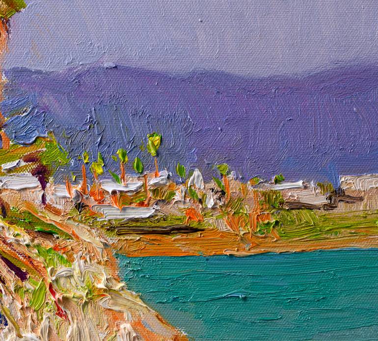 Original Impressionism Seascape Painting by Suren Nersisyan