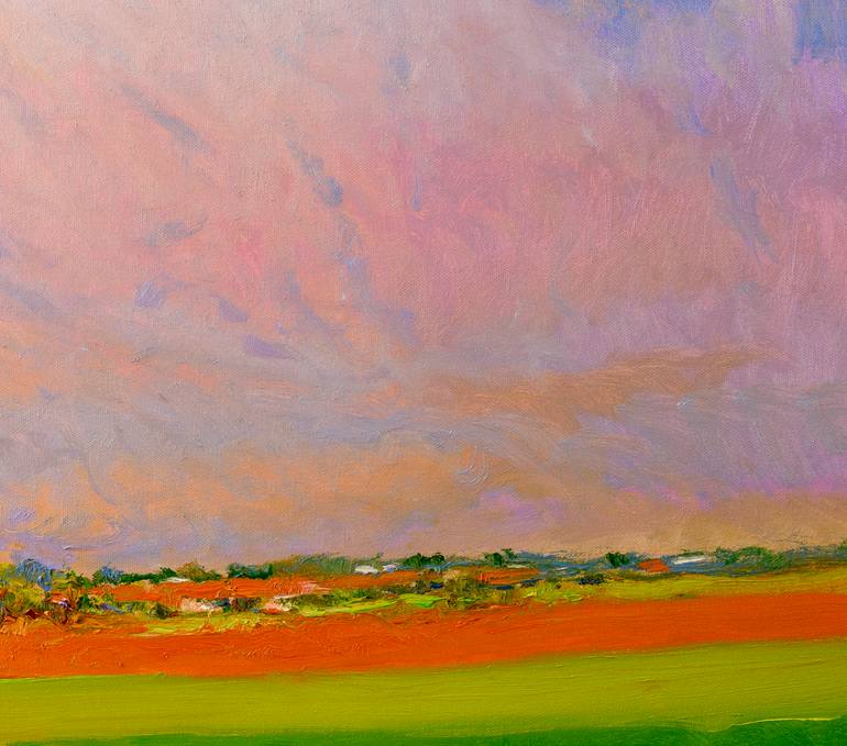 Original Expressionism Landscape Painting by Suren Nersisyan
