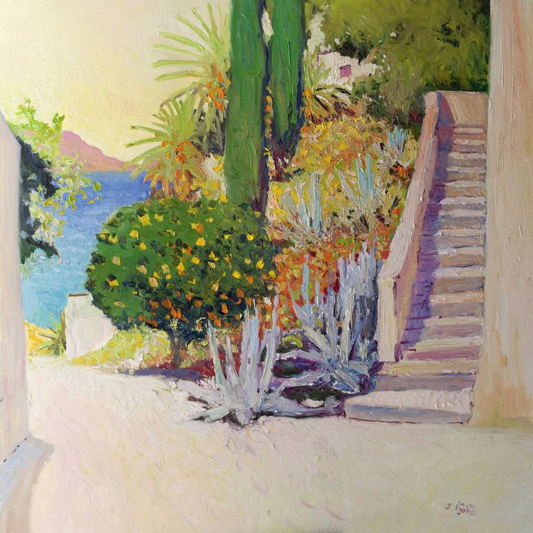 Print of Expressionism Landscape Paintings by Suren Nersisyan
