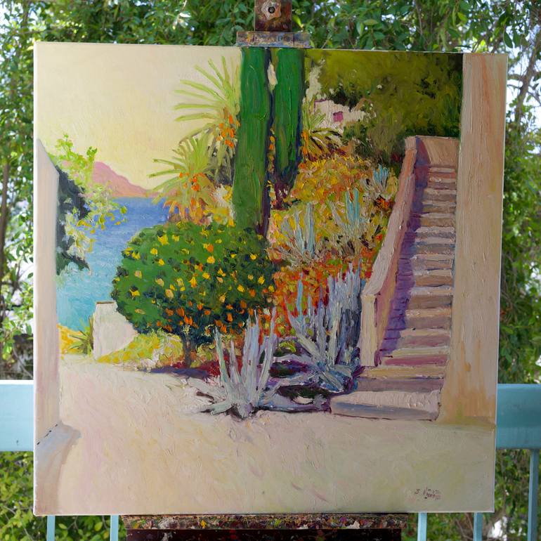 Original Expressionism Landscape Painting by Suren Nersisyan