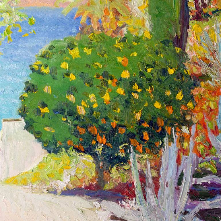 Original Expressionism Landscape Painting by Suren Nersisyan