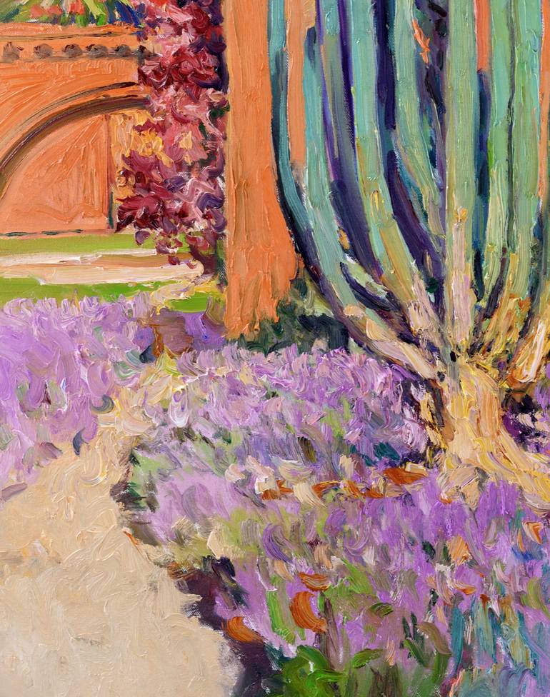 Original Impressionism Landscape Painting by Suren Nersisyan