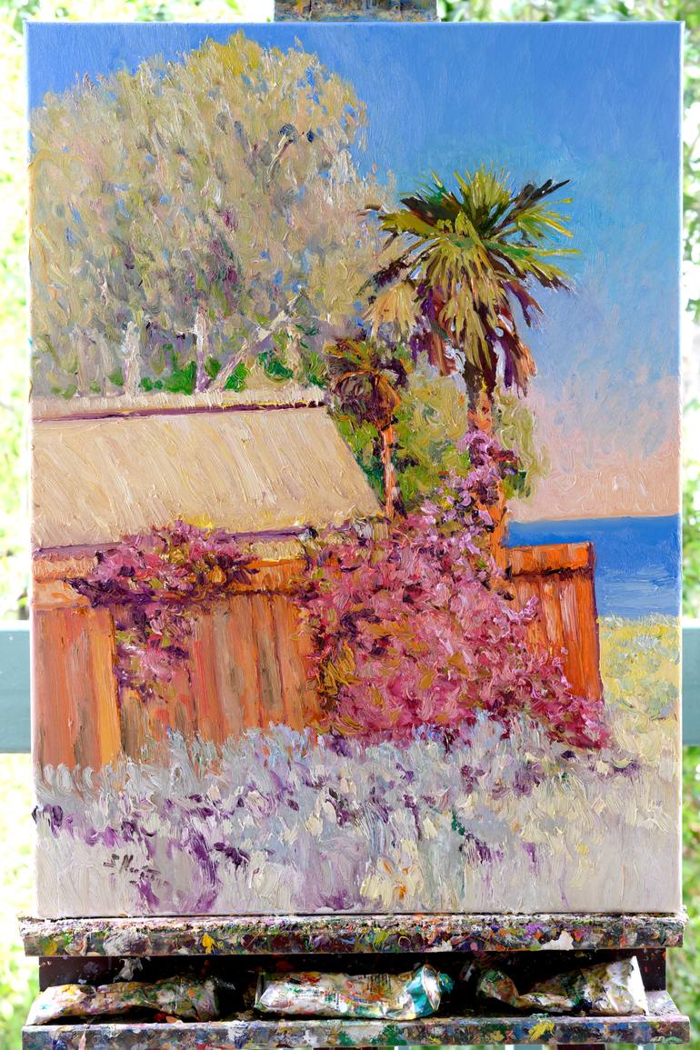 Original Expressionism Landscape Painting by Suren Nersisyan