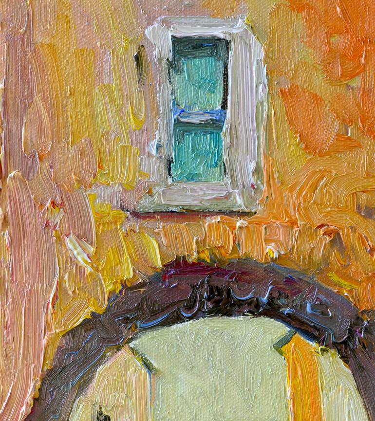 Original Expressionism Cities Painting by Suren Nersisyan