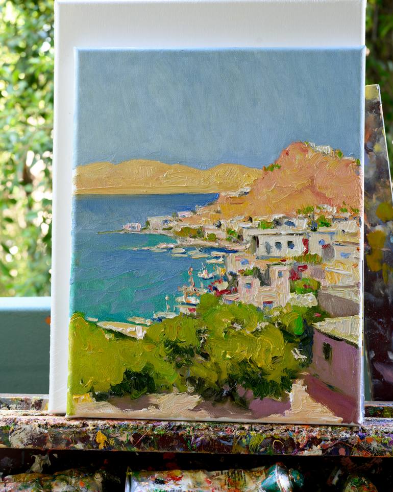 Original Expressionism Seascape Painting by Suren Nersisyan