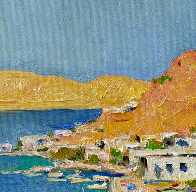 Original Expressionism Seascape Painting by Suren Nersisyan