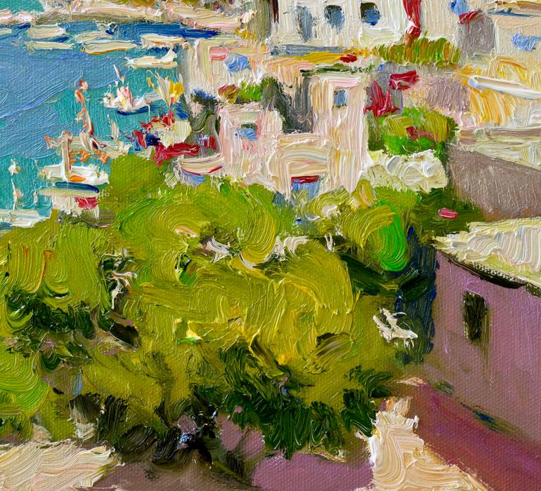 Original Expressionism Seascape Painting by Suren Nersisyan