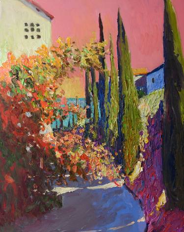 Original Expressionism Landscape Paintings by Suren Nersisyan