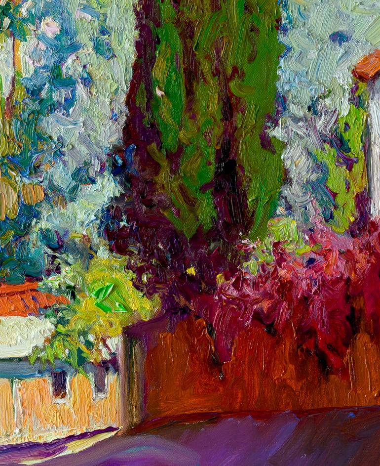 Original Impressionism Landscape Painting by Suren Nersisyan