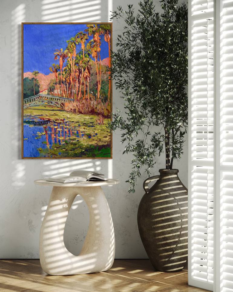 Original Expressionism Landscape Painting by Suren Nersisyan