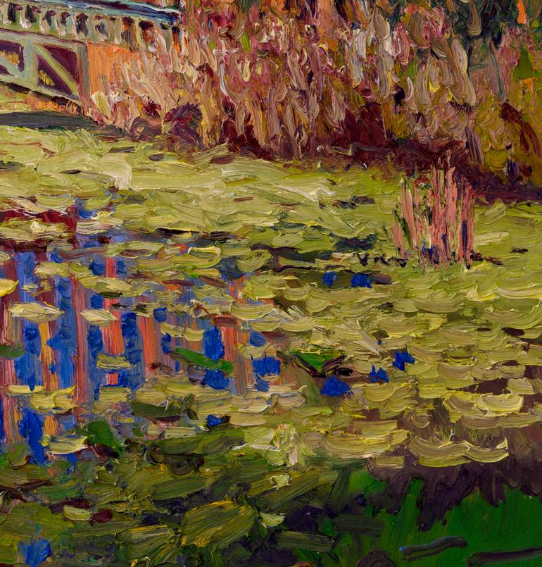 Original Expressionism Landscape Painting by Suren Nersisyan