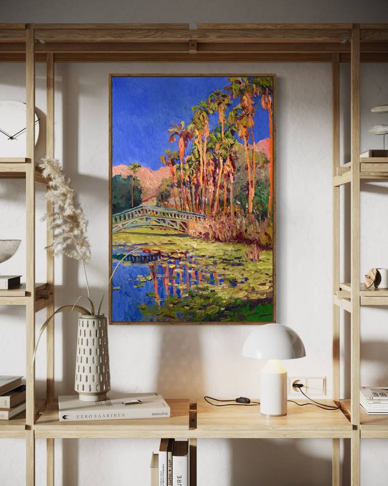 Original Expressionism Landscape Painting by Suren Nersisyan