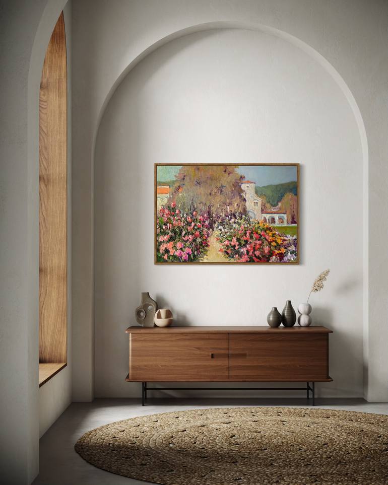 Original Expressionism Landscape Painting by Suren Nersisyan