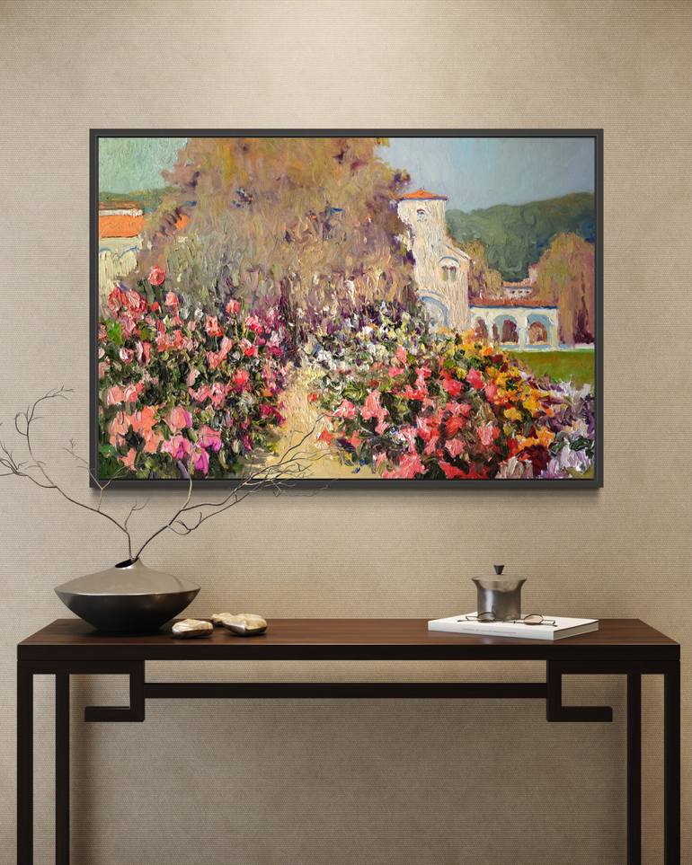 Original Expressionism Landscape Painting by Suren Nersisyan