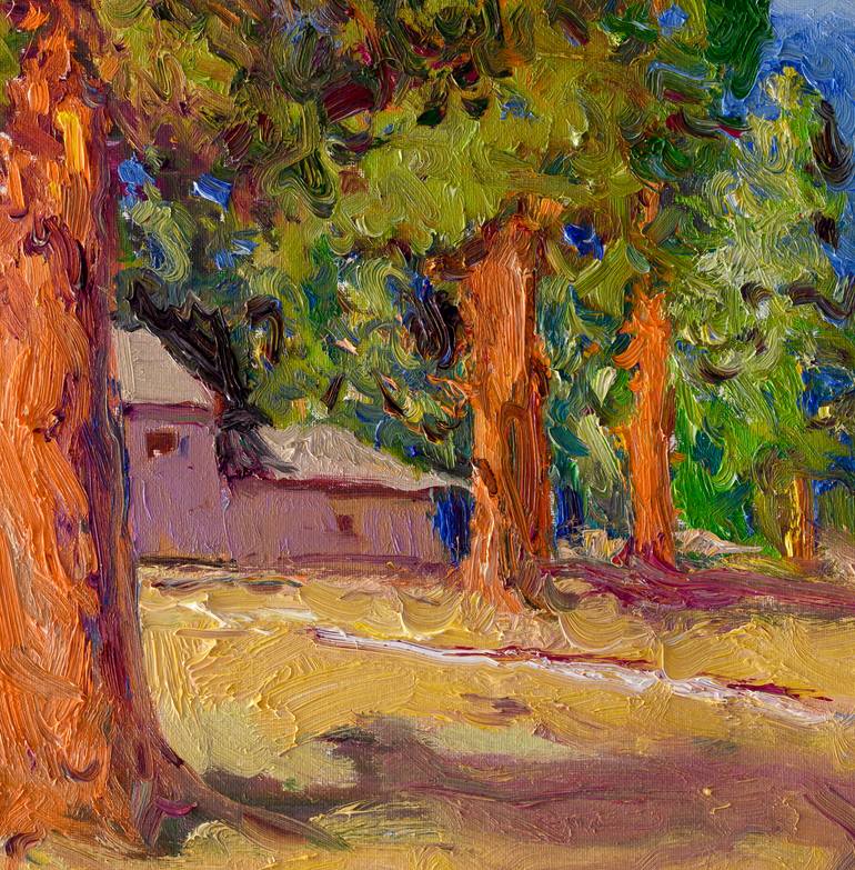 Original Expressionism Landscape Painting by Suren Nersisyan