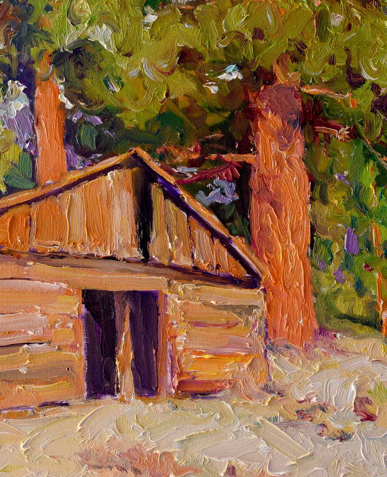 Original Impressionism Landscape Painting by Suren Nersisyan