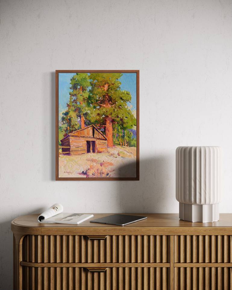 Original Impressionism Landscape Painting by Suren Nersisyan