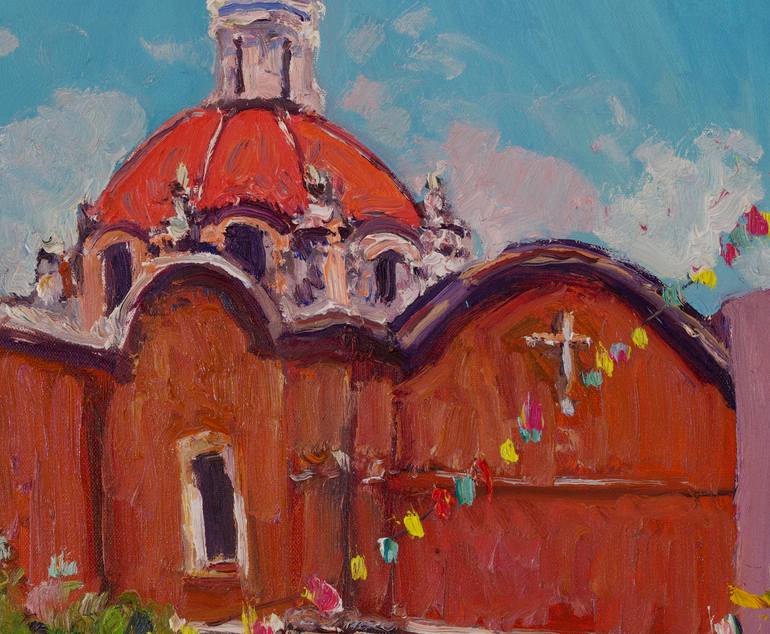 Original Expressionism Architecture Painting by Suren Nersisyan