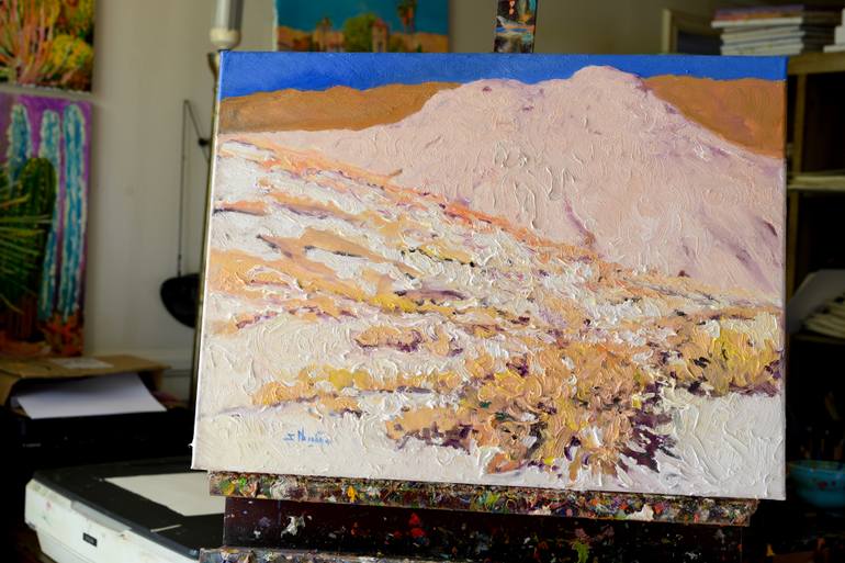Original Expressionism Landscape Painting by Suren Nersisyan