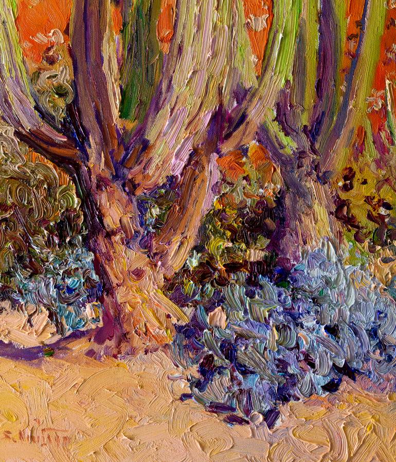 Original Expressionism Landscape Painting by Suren Nersisyan