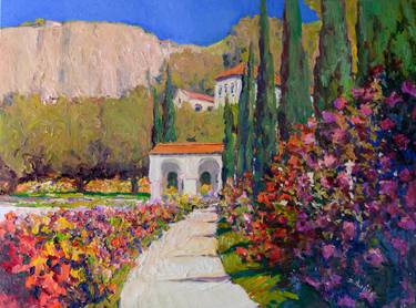 Original Symbolism Landscape Paintings by Suren Nersisyan