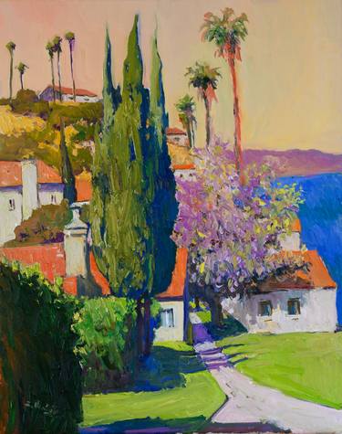 Original Symbolism Landscape Paintings by Suren Nersisyan