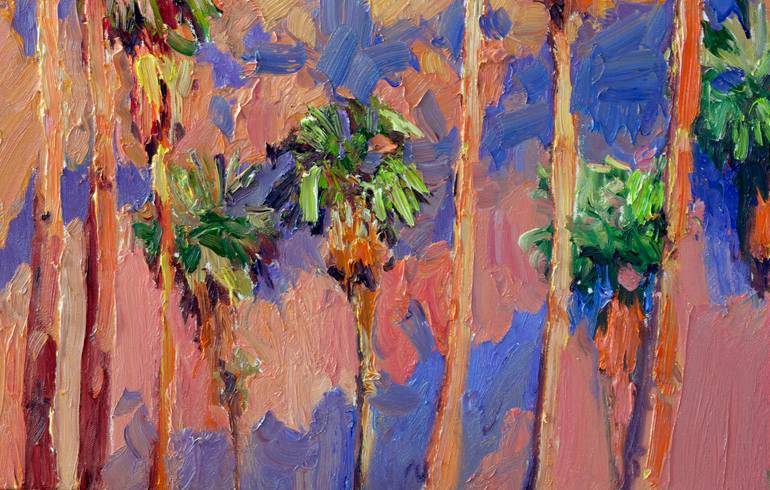 Original Expressionism Landscape Painting by Suren Nersisyan